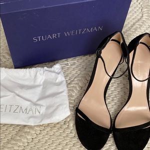 STUART WEITZMAN - Nudist Curved Heel Sandal